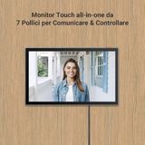 Ezviz HP7 2 ENTRY KIT - Kit Videocitofono Smart Home 2K per 2 Ingressi con Monitor Touch