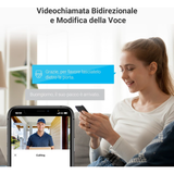 Ezviz HP7 2 ENTRY KIT - Kit Videocitofono Smart Home 2K per 2 Ingressi con Monitor Touch