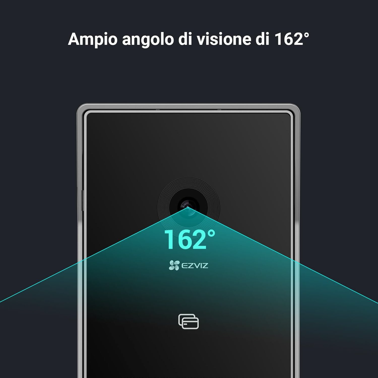 Ezviz HP7 2 ENTRY KIT - Kit Videocitofono Smart Home 2K per 2 Ingressi con Monitor Touch