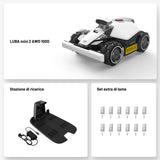 Mammotion LUBA Mini 2 AWD 1000 - Kit Lame in Omaggio