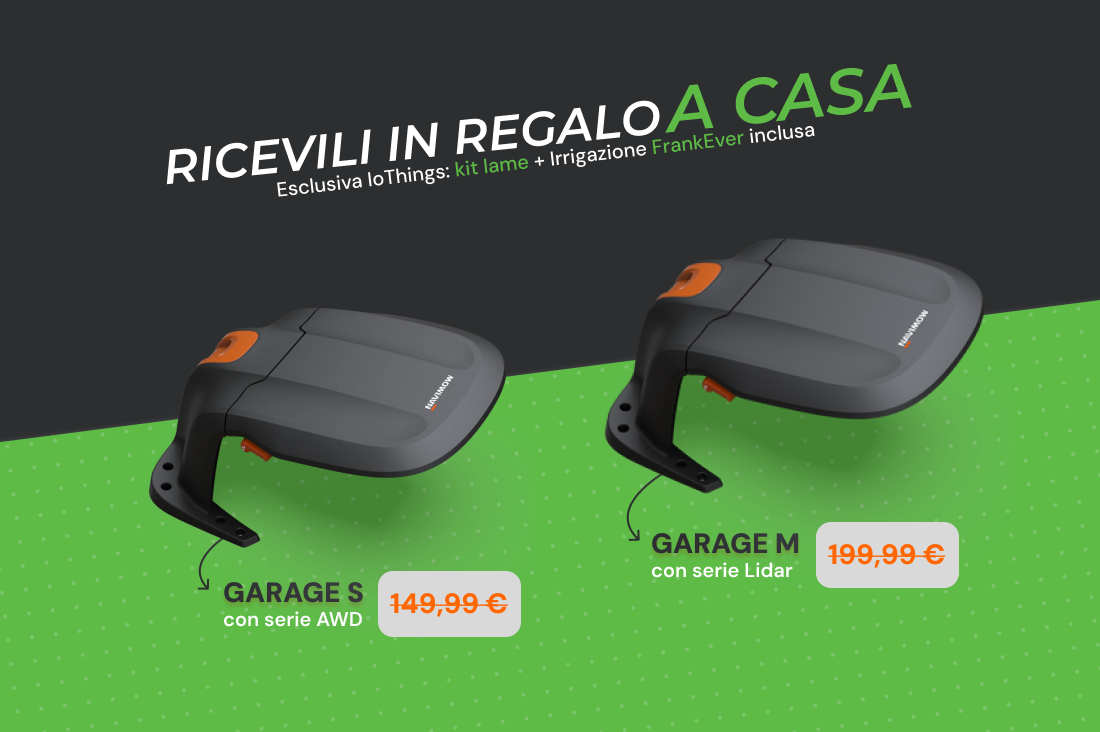 Super Promo Navimow: Il Tuo Bundle Garage Omaggio.