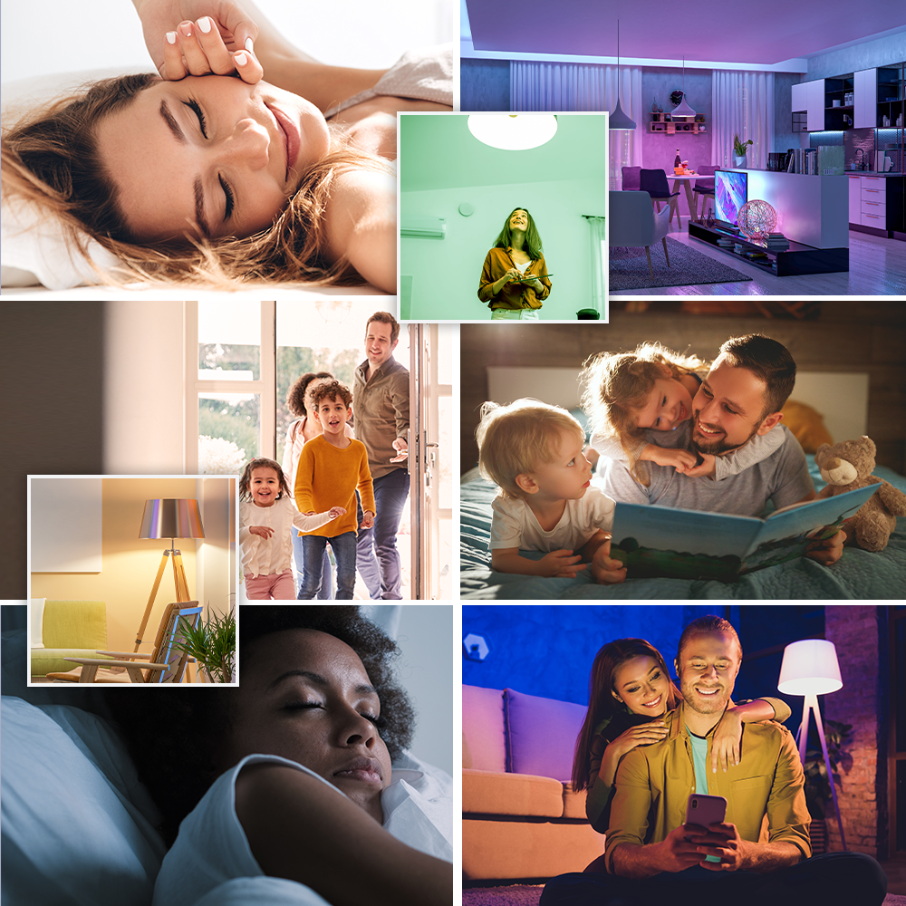 Ampoule LED Ezviz LB1 - Wi-Fi à intensité variable (RBGW/Blanc)