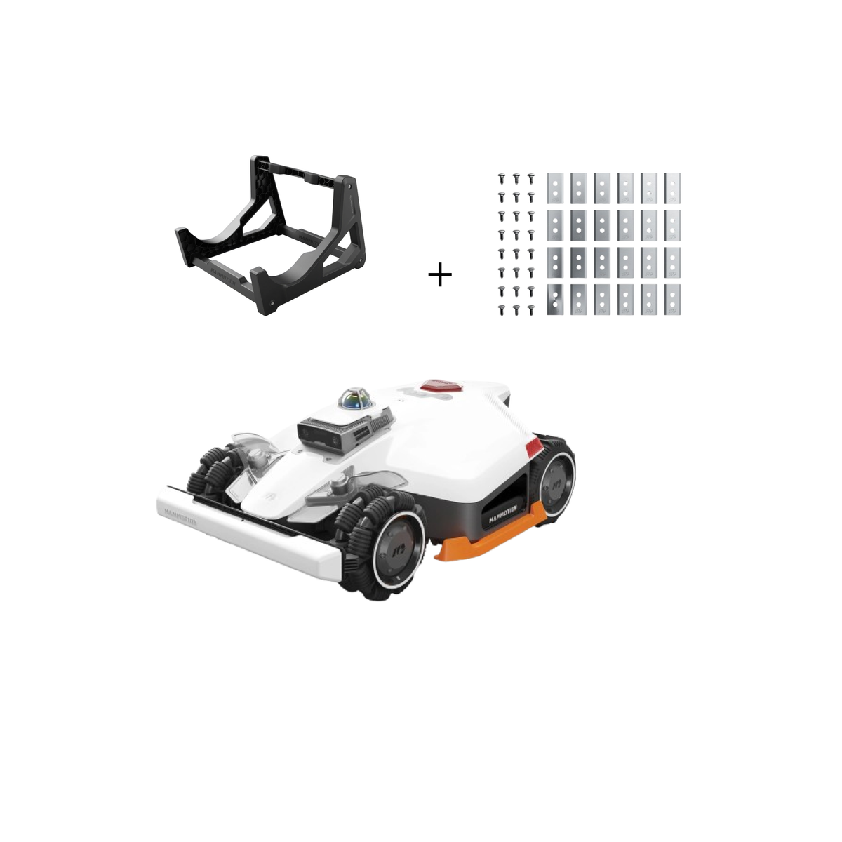 Mammotion LUBA 3 AWD 1500 + Stand Lavaggio e Kit Lame in Omaggio