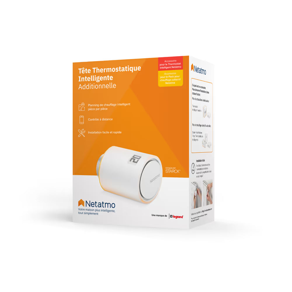 Netatmo Valvola Termostatica Intelligente Aggiuntiva