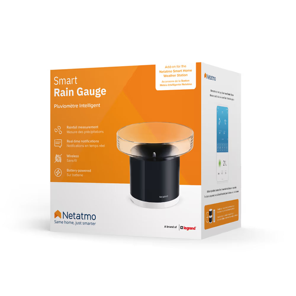 Netatmo Pluviometro Intelligente