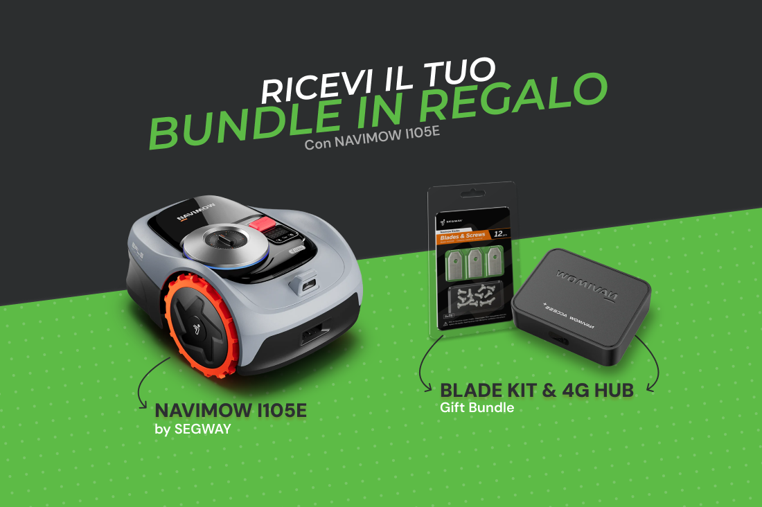 Navimow by Segway: Il Tuo Bundle Prato Intelligente.