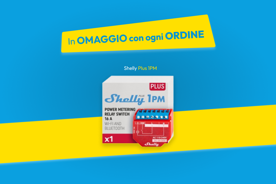 Omaggio Shelly Plus 1PM