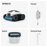 Mammotion SPINO E1 - con caricatore, cestello e gancio di recupero