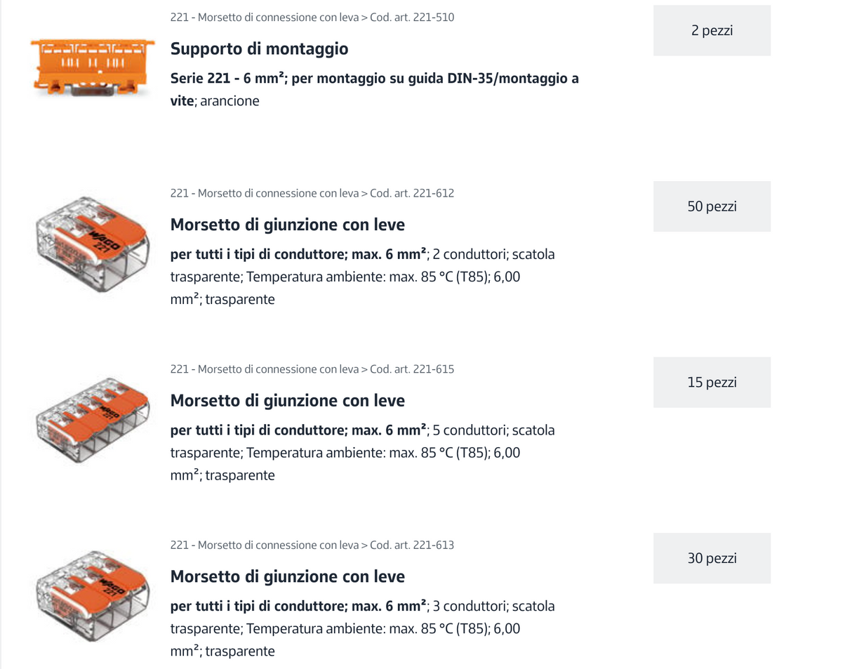 WAGO L-BOXX® 102 Serie 221 – Valigetta Professionale Serie 221 per Giunzioni 4 mm² e 6 mm² - 474 pezzi