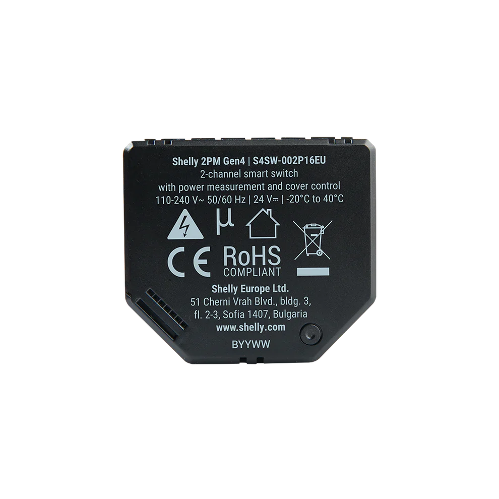 Shelly 2PM Gen4