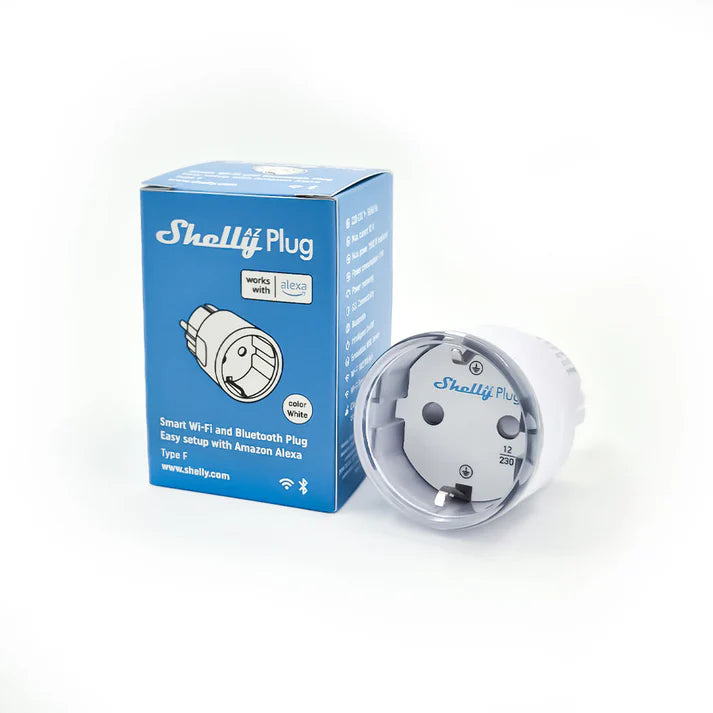 Shelly AZ Plug - Presa Intelligente Wi-Fi (Tipo F)