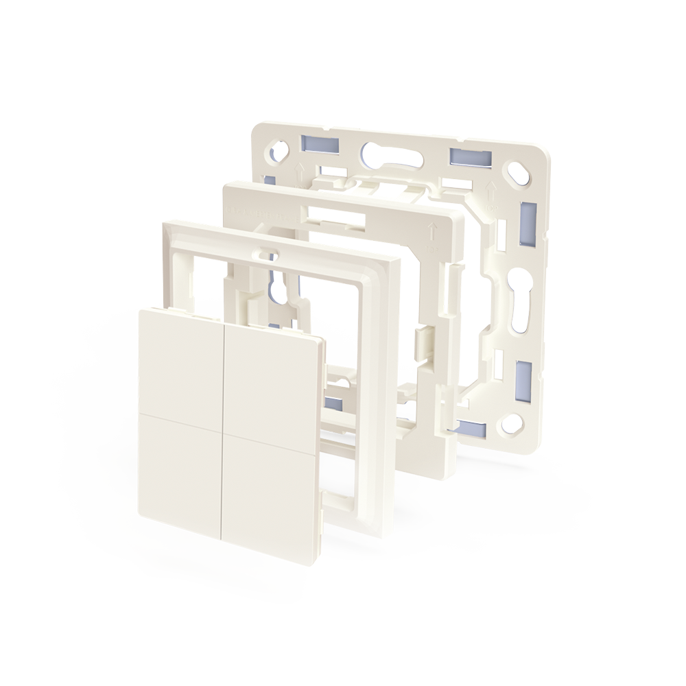 Shelly Wall Switch Adapter Gira/Merten - adattatore per BLU Wall Switch 4