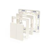 Shelly Wall Switch Adapter Gira/Merten - adattatore per BLU Wall Switch 4