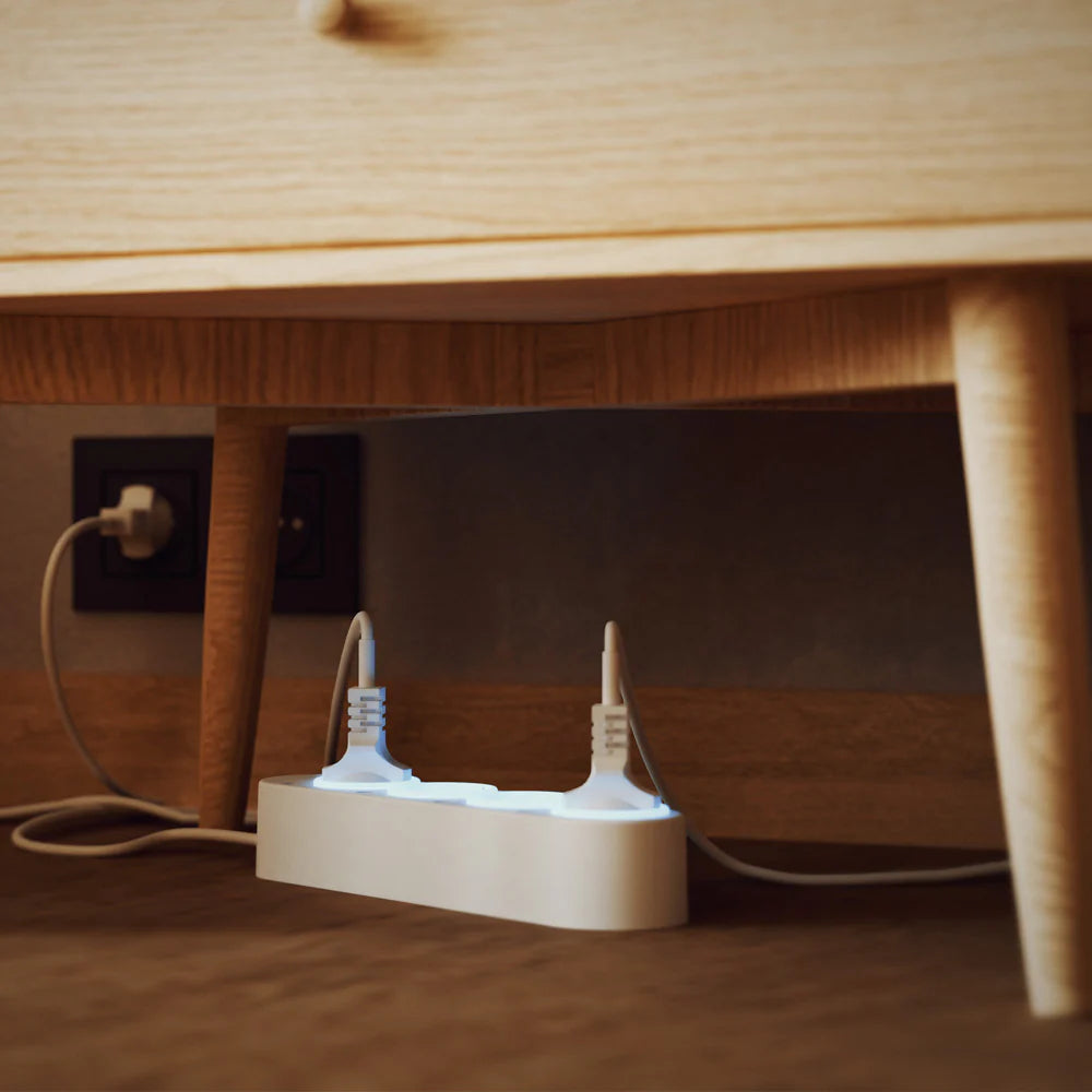 Shelly Power Strip 4 Gen4 - Ciabatta smart con 4 prese indipendenti, monitoraggio consumi e supporto Matter