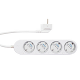 Shelly Power Strip 4 Gen4 - Ciabatta smart con 4 prese indipendenti, monitoraggio consumi e supporto Matter