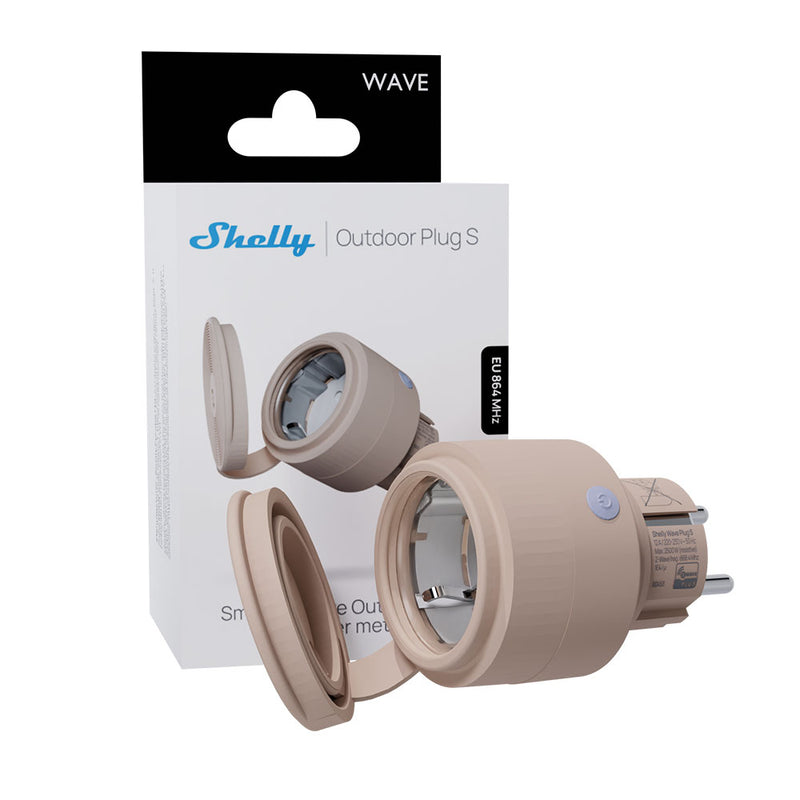 Shelly Wave Outdoor Plug S - confezione