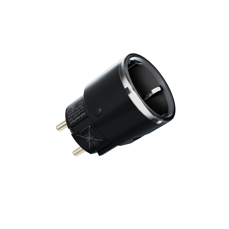 Shelly Wave Plug S LR Nero - presa smart Z-Wave Long Range