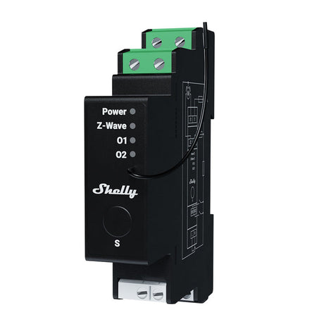 Shelly Wave Pro Shutter - dimensioni
