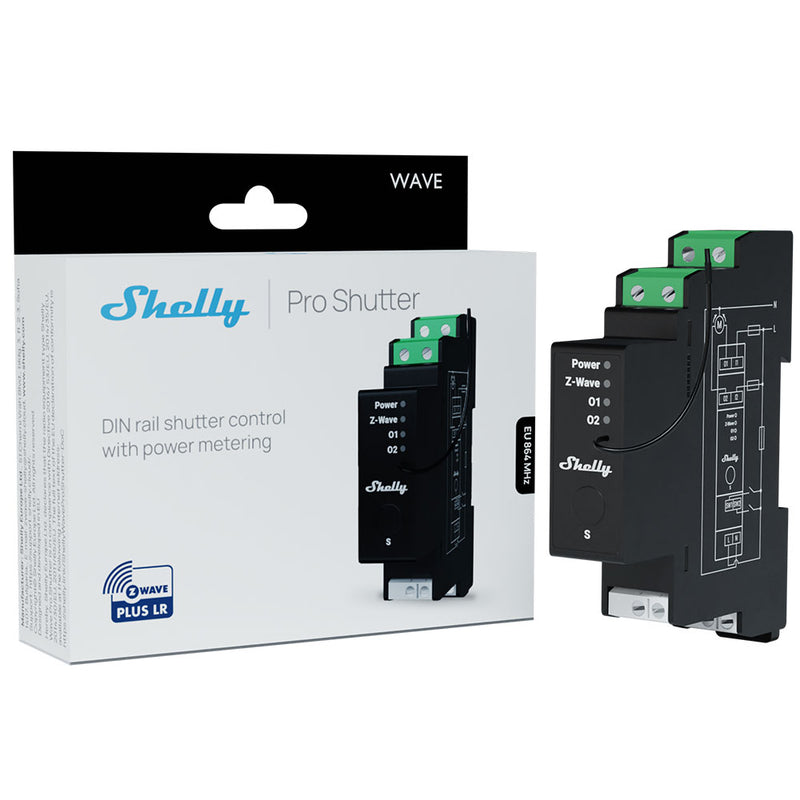 Shelly Wave Pro Shutter - confezione