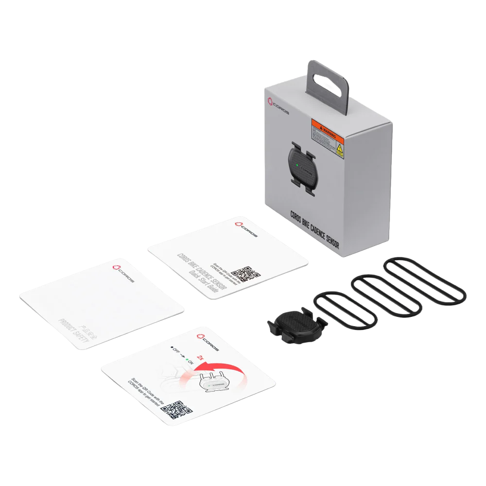 COROS Bike Cadence Sensor – Sensore di Cadenza Wireless per Bicicletta con Doppia Connettività Bluetooth e ANT