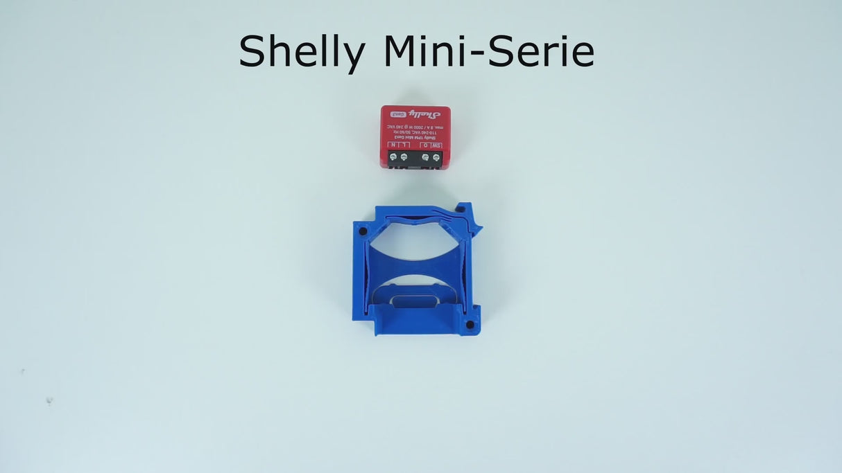 Adattatore Universale "Allstar" per Moduli Shelly e Smart Home - Colore Nero