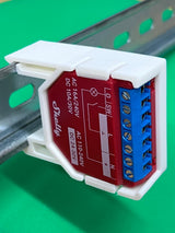 SOIXX Supporto DIN per Shelly Wave, Plus, Gen3, Gen4, dritto