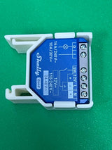 SOIXX Supporto DIN per Shelly Wave, Plus, Gen3, Gen4, dritto