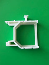 SOIXX Supporto DIN per Shelly Wave, Plus, Gen3, Gen4 e 2 WAGO, dritto bianco