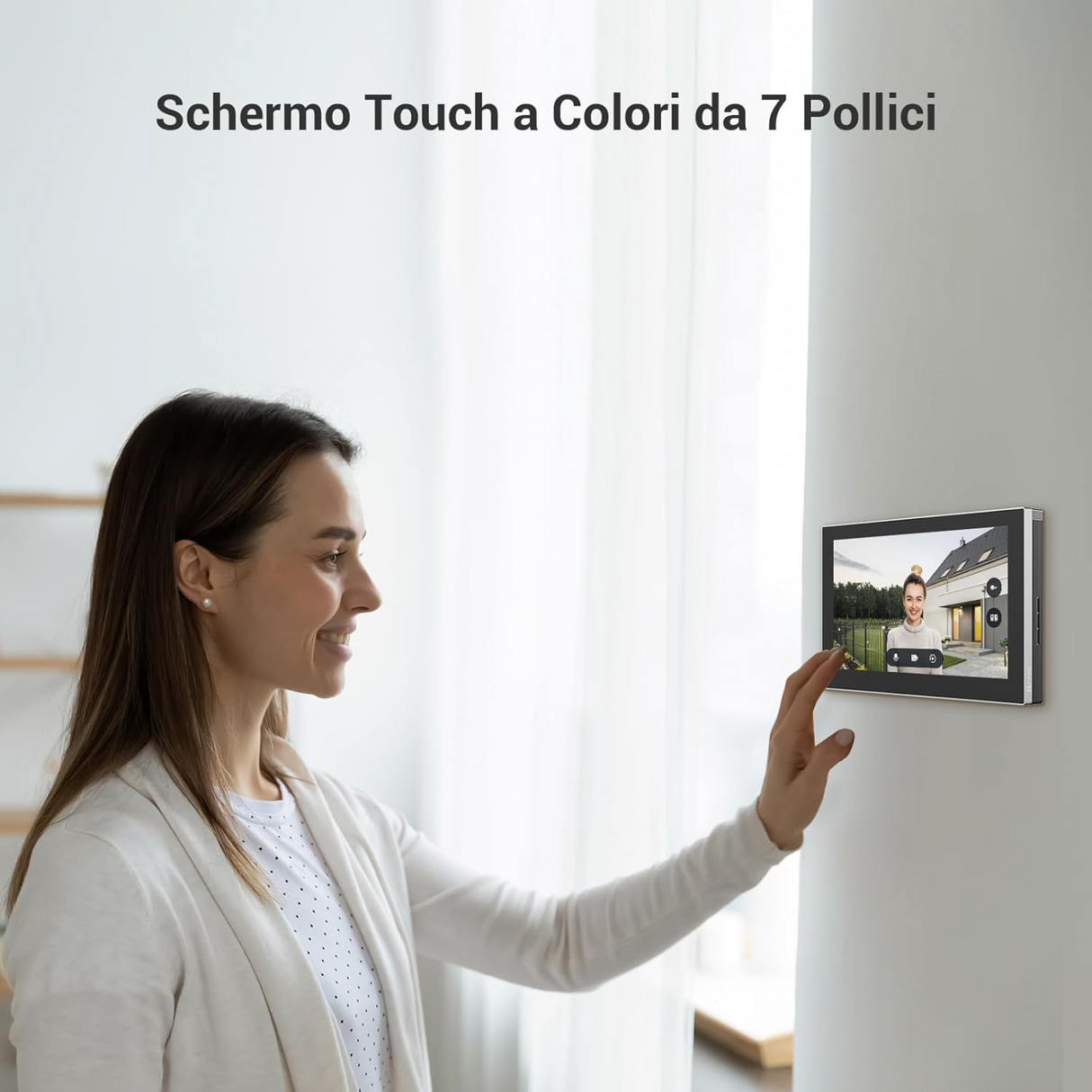 Ezviz HP7 2K - Bifamiliare - Videocitofono per smart home