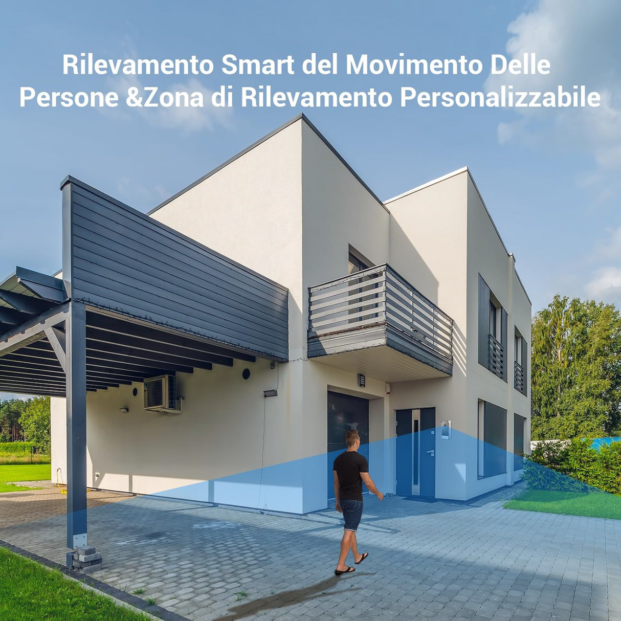 Ezviz HP7 2K - Bifamiliare - Videocitofono per smart home