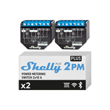 Shelly Plus 2PM Gen2  - Pack da 2 o Pack da 4